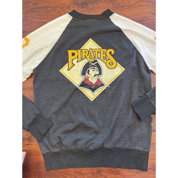 Vintage Pittsburgh Pirates Garan Long Sleeve Shirt Made in USA Kids 14-16 - Picture 2 of 10